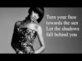 Rihanna - "Towards the Sun" (Lyrics)