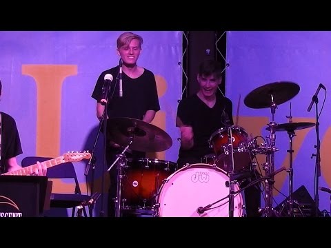 08 13 2016 Crescent Super Band at Daybreak standing ovation on "Sing,Sing,Sing"