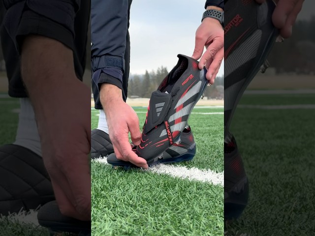 Vídeo relacionado con Adidas Unisex niños Predator Club Firm Ground/Multi Ground Football Boots Kids, Core Black/Grey Four/Lucid Red, 35 1/2 EU