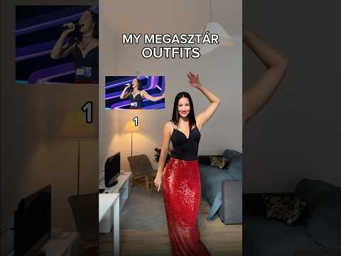 Megasztár outfits ❤️‍🔥 Melyik tetszett a legjobban? #magyaryoutube #magyarig #magyarország
