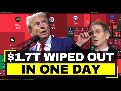 USA in PANIC as Good News CRASHES Market - $1.7T Lost, Nasdaq Worst Day Since 2025