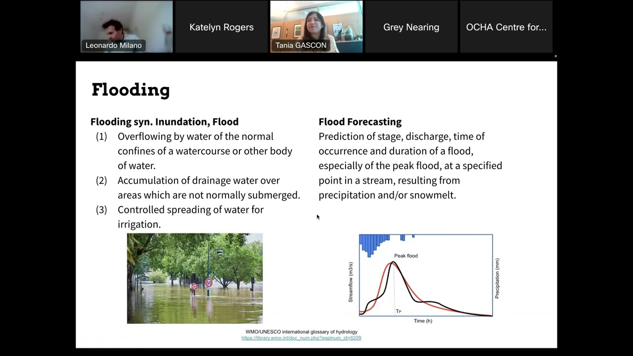Introduction to and Application of Flood Forecasts