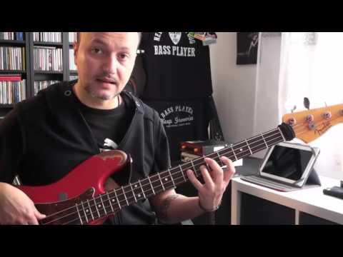 Lezioni di Basso Elettrico - Trova la tua diteggiatura migliore! (Lez.106)