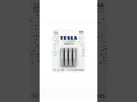 Tesla AAA/4 Silver+ 1.5V Alkaline Battery