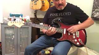 Video thumbnail for Left handed Squire standard stratocaster part 1 by Karl Sheridan