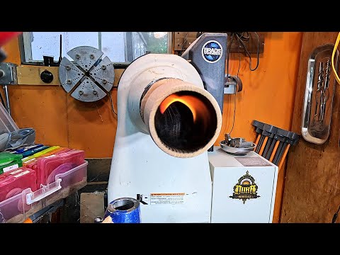 Woodturning - The Charred Whiskey Tumbler