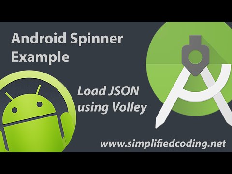 Android Spinner Example to Load JSON using Volley