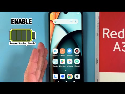 How to Enable or Disable Power Saving Mode on Xiaomi Redmi A3