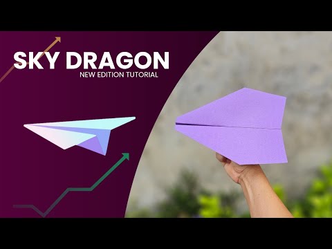 How to Make an Easy Paper Airplane in 1 Minute! (25 Seconds) Competition Winner, Flies 50+ Feet!