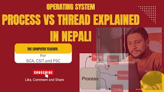 Download the video "Process vs Thread Explained in Nepali | Key Differences | OS Tutorial for CSIT & Engineering Nepal"