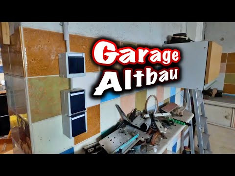 Altbau Haus - Aufputzinstallation in der Garage fertiggestellt! ElektroM