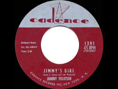 1961 HITS ARCHIVE: Jimmy’s Girl - Johnny Tillotson