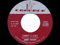 1961 HITS ARCHIVE: Jimmy’s Girl - Johnny Tillotson