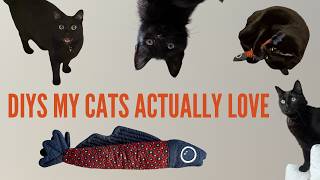 DIYs My Cats LOVE - Crochet, Sewing, etc...