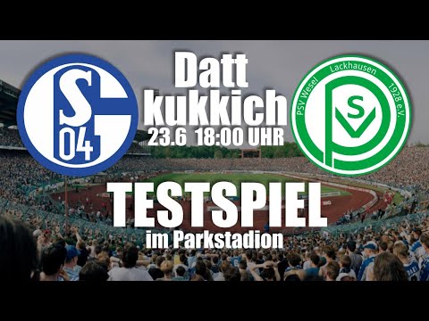 18:00 UHR Datt Kukkich: Live Testspiel Schalke 04 - PSV Wesel - Lackhausen