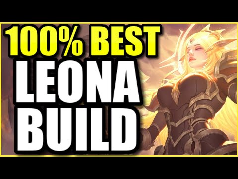 THIS is the 100% BEST LEONA SUPPORT BUILD for SEASON 11 (UNBEATABLE ENGAGES)