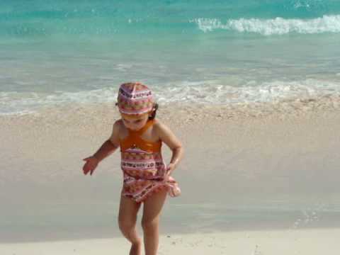 Ashima on beach