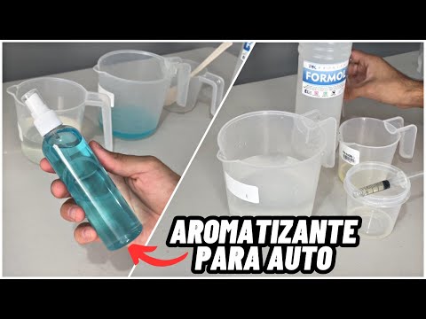 HOW TO MAKE AN AIR FRESHENER FOR YOUR CAR OR HOME / FORMULA