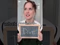 what rhymes with dive?