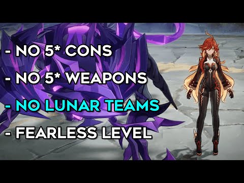 Beating Fearless At C0R0 Without Nod-Krai Characters (Stygian Onslaught Luna IV / 6.3)