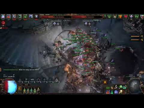 POE AFK Simulacrum wave 15/15  3.26   Carrion golems / minion army / tanky version - lower dps