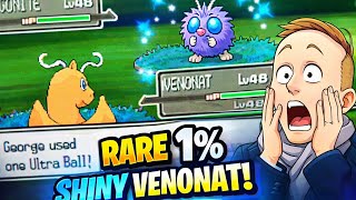 1% shiny venonat pokemon platinum 