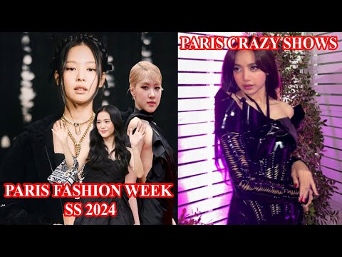 While Jisoo Jennie Rosé Attend Paris Fashion Week SS24, Lisa Make Crazy Solo Perform in Paris