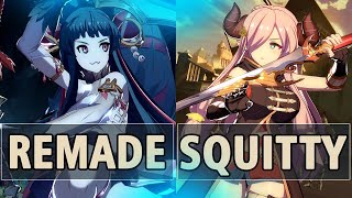 GBVSR:🔥ReMade (Yuel) Vs Squitty (Ex Narmaya)🔥| High Level Gameplay.