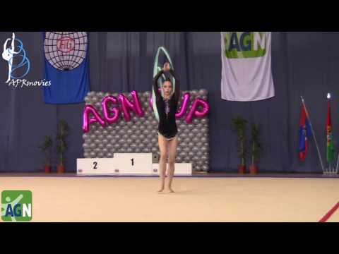 Ksenia Mikriukova - Kyiv Voshod (UKR) - Fita (Ribbon) - Junior - AGN Cup 2017