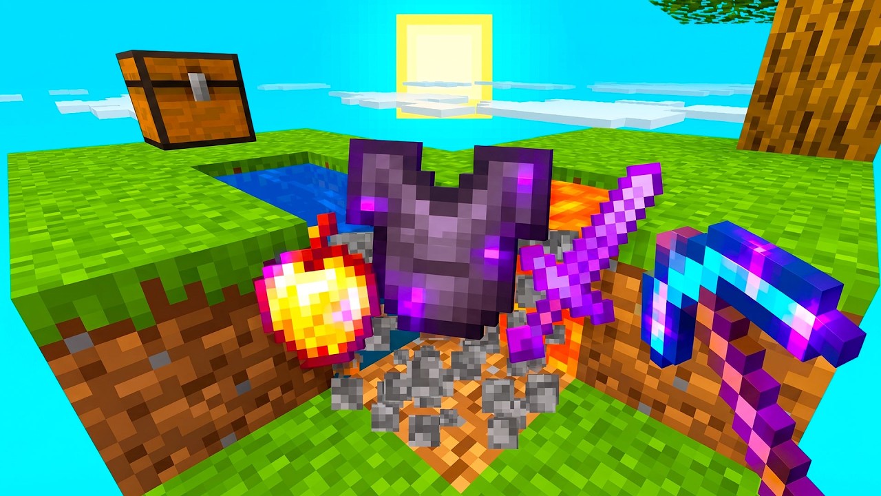 MINECRAFT SKYBLOCK MA I BLOCCHI SONO RANDOM OP