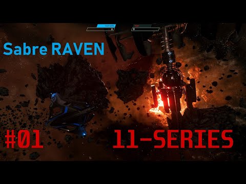 Sabre Raven test #01 11-SERIES (ESP OFF) | Star Citizen AC 3.3.0x Pirate Swarm