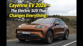 Porsche Cayenne EV (2026)- The Electric SUV That Changes the Game!
