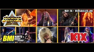 Stryper - God Damn Evil &amp; Big Screen Lies - BMI Speedway - Versailles, Ohio - 5/26/18