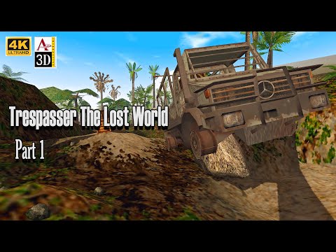 Jurassic Park Trespasser (1998) - Gameplay 1 The Beach (Aureal A3D)