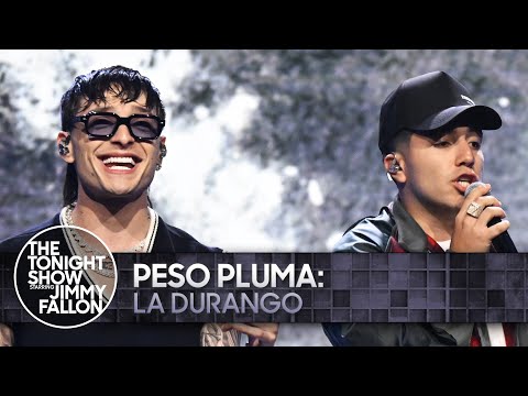 Peso Pluma: LA DURANGO | The Tonight Show Starring Jimmy Fallon