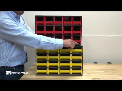 Akro-Mils 19-series & 17-series steel storage cabinets