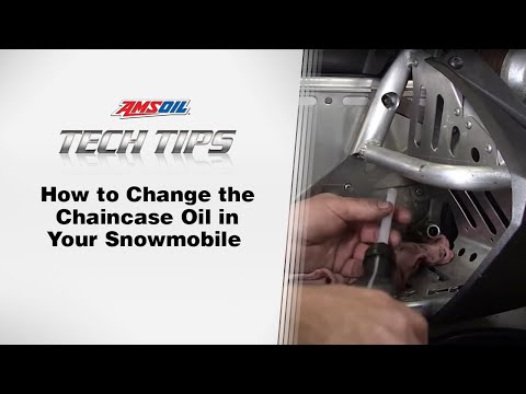How to Change the Chaincase Oil in Your Snowmobile