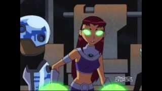 Teen Titans Starfire and Robin Super Psycho Love