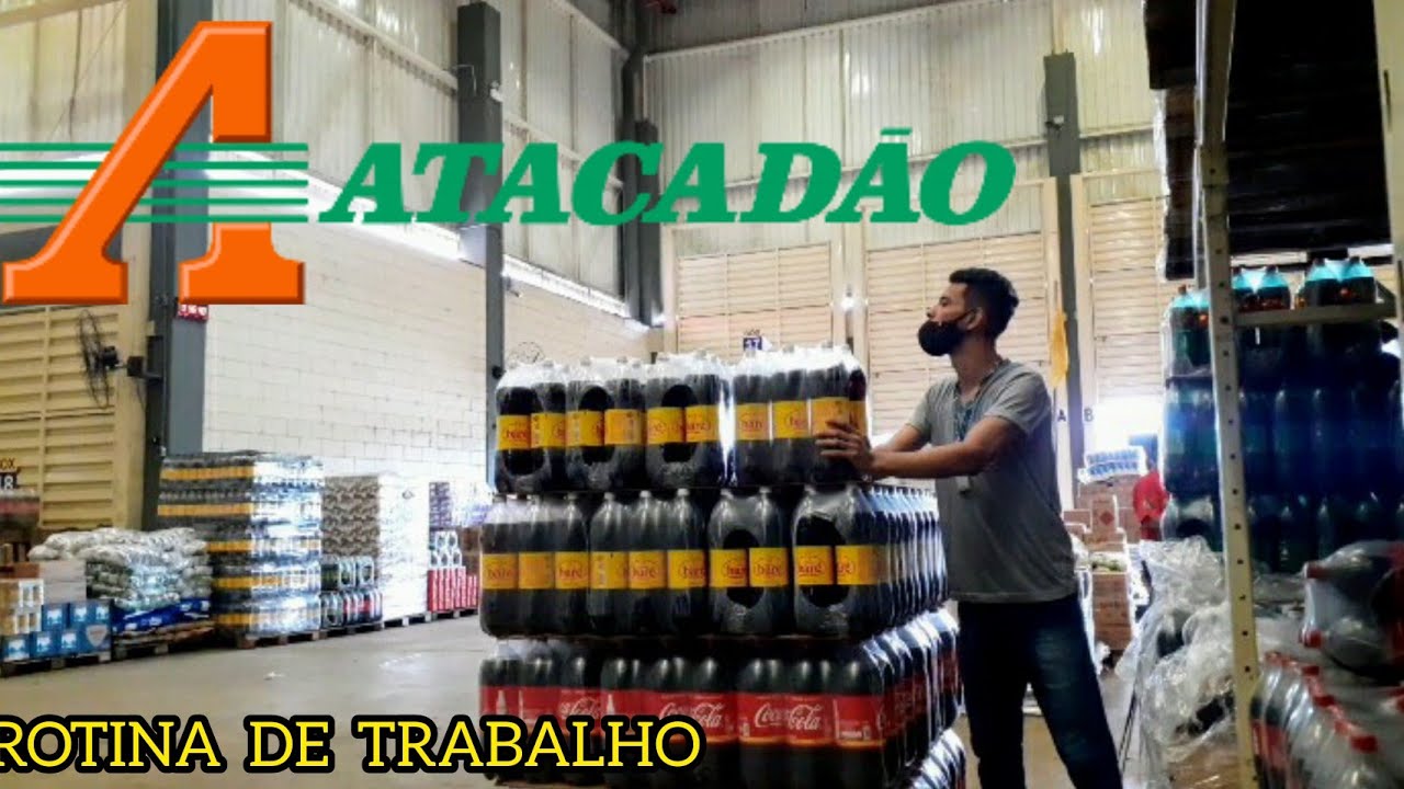 ROTINA DE TRABALHO NO ATACADÃO -AUXILIAR DE ARMAZÉM