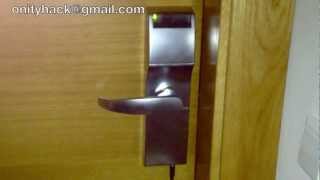 Hack Hotel Magnetic Lock Door - Onity 2012