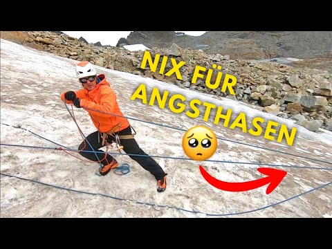 Lebensnotwendig: Spaltenbergung am Gletscher mit der Losen Rolle - Tutorial