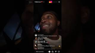 JiDion gets pulled over by a cop - CRAZY Instagram Live 7/25/22