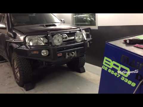 Toyota Hilux SR5 2009- Unichip Q4 custom tuned.