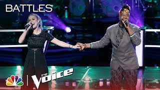 The Voice 2018 Battle - D.R. King vs. Jackie Foster: &quot;Sign of the Times&quot;