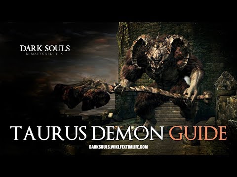 Taurus Demon Boss Guide Dark Souls Remastered