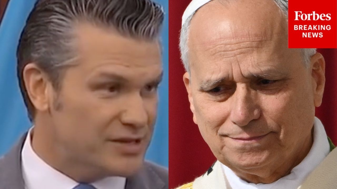 Video | 'Pope's Going To Do His Thing–That's Fine': Hegseth Reacts To Pope Leo's Criticism Of Iran War