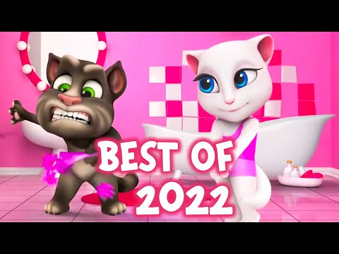 Talking Tom 🐱 2022'nin en iyi bölümleri 💚 Çocuklar İçin Videolar 👶 Super Toons TV Animasyon
