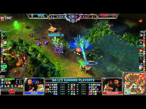 VUL vs TSM | Vulcun vs TSM (Team Solomid) Game 1 | Semifinals NA Regional PlayOffs PAX Prime 2013