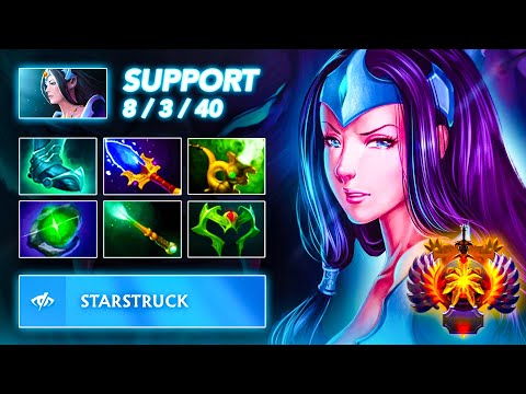 [7.39b] ABSOLUTELY BROKEN - Mirana SUPPORT | Full Gameplay Dota Class