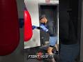 Ryan Garcia RIPS heavy bag with SWIFT combos; shows off SPEED!